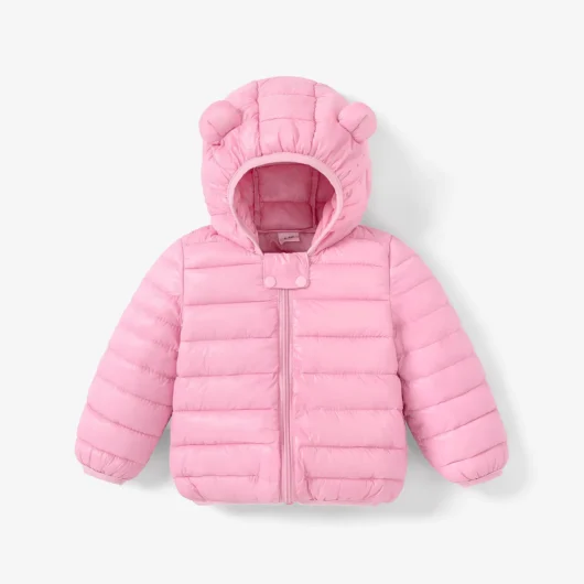 Baby/Toddler Clothes 3D Ear Design Hooded Cotton-Padded Jacket