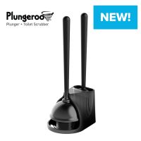 Plungeroo - Silicone Toilet Brush & Plunger Set