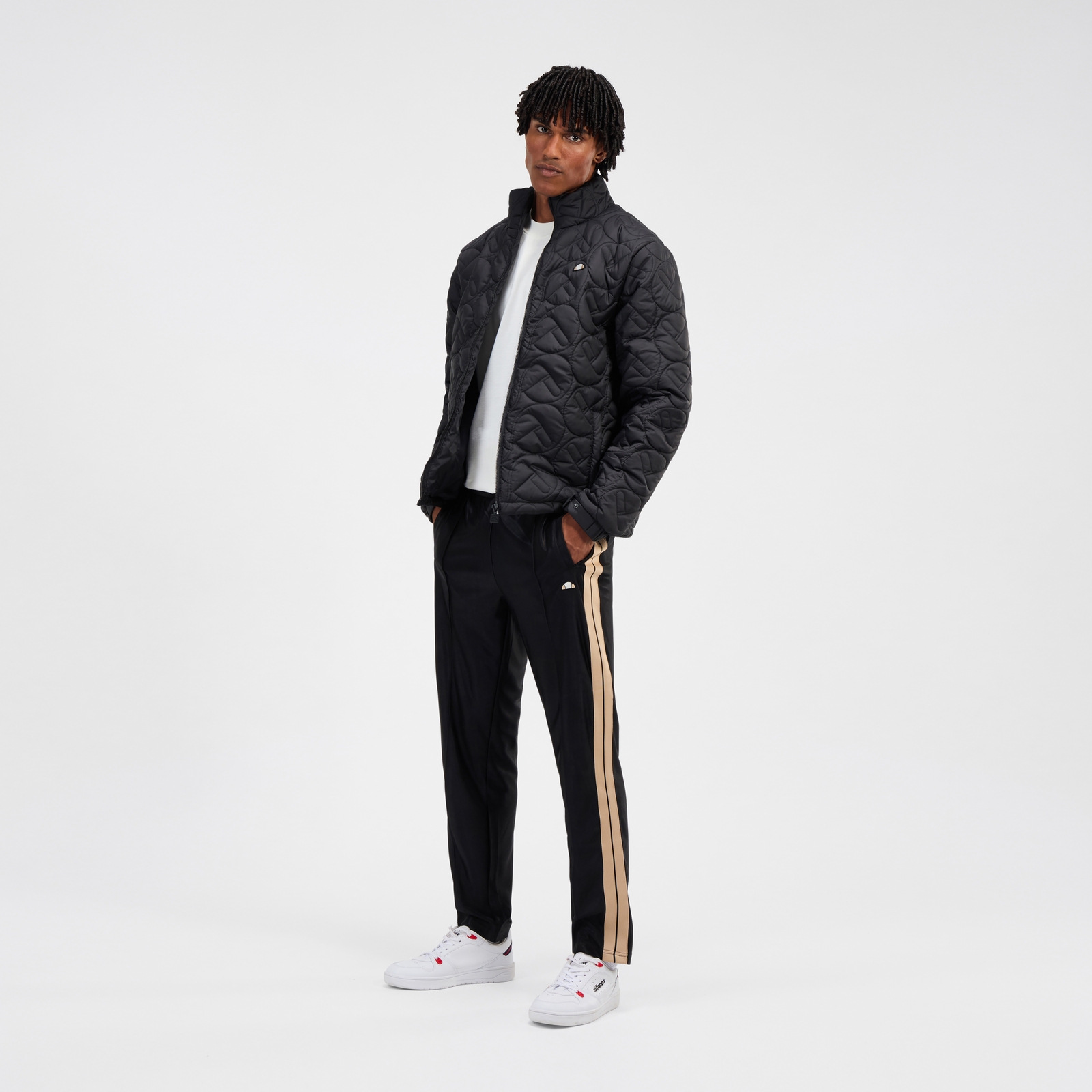 Men's Villanova Padded Jacket Black - S