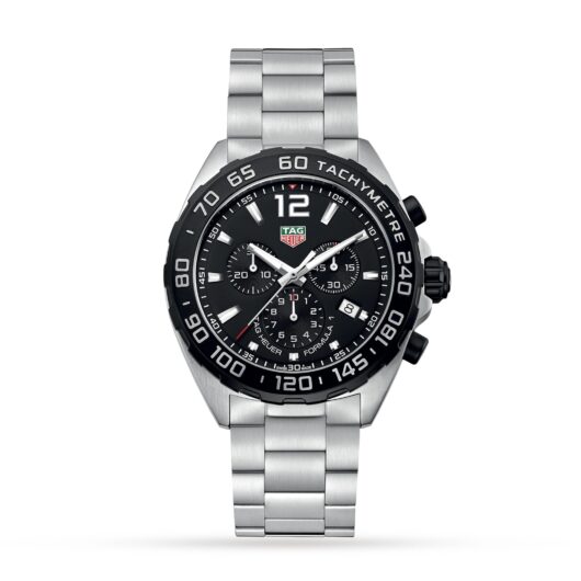 Formula 1 Quartz Chronograph 200M 43mm Mens Watch Black