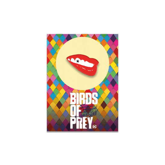 Harley Quinn Birds of Prey Collectable Pin Badge - Lips