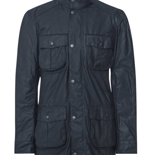 BARBOUR Corbridge Wax Jacket Size: XL, colour: NAVY