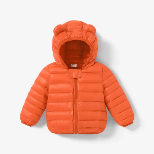 Baby/Toddler Clothes 3D Ear Design Hooded Cotton-Padded Jacket