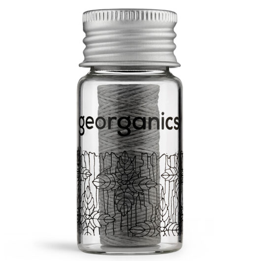 Georganics Natural Corn Floss - Activated Charcoal - 50m