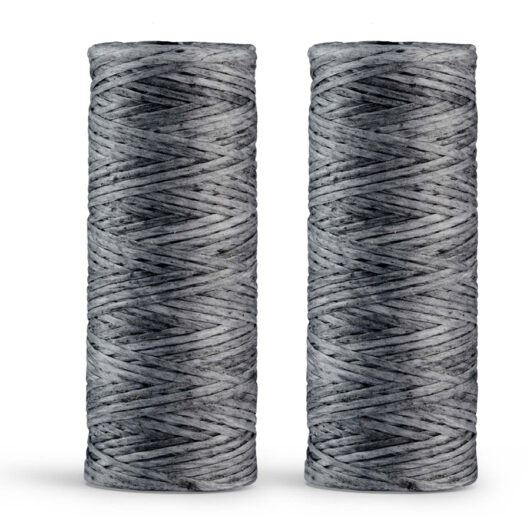 Georganics Natural Corn Floss Refill - Activated Charcoal - 2 x 50m
