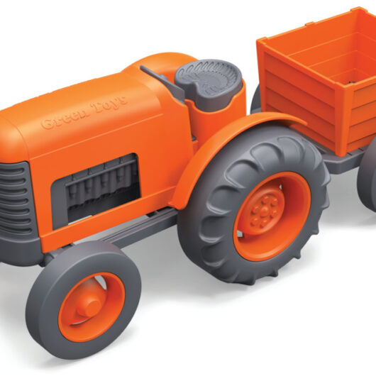 Green Toys Recycled Orange Tractor