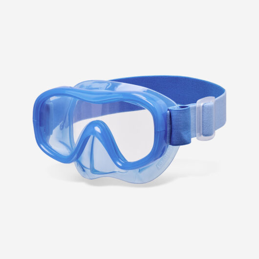 Kids Anti-fog Diving Mask 100 Comfort - Blue