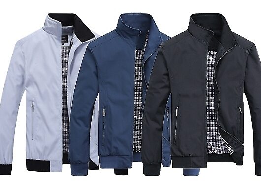 Men's Harrington Jacket - 7 Colours & 7 Sizes