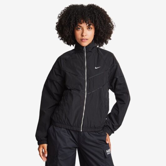 Nike Women Track Tops - Black - Size XS