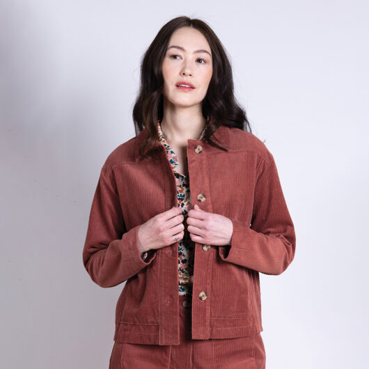 Nomads Cord Jacket - Rose