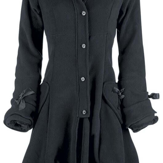 Poizen Industries Winter Coat - Alice Coat - 3XL to 4XL - for Women - black