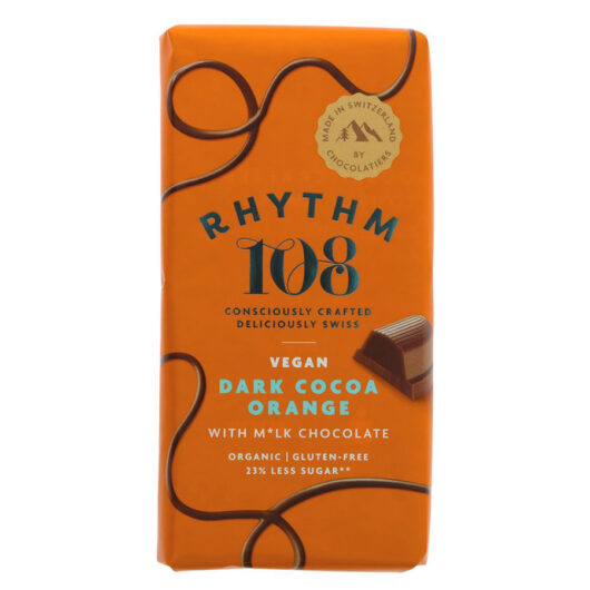 Rhythm 108 Dark Cacao Orange Bar - 100g