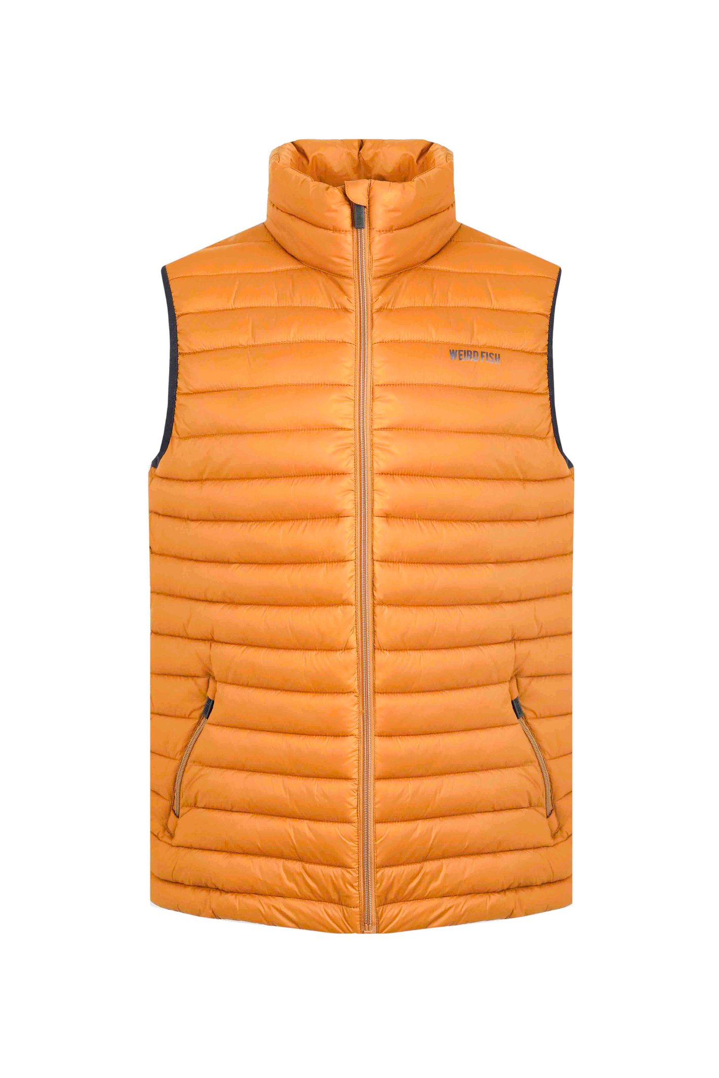 Weird Fish Langtree Lightweight Showerproof Padded Gilet Desert Sunset Size XL