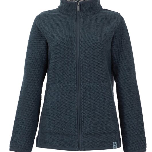 Weird Fish Sontee Full Zip Macaroni Sweatshirt Navy Size 18